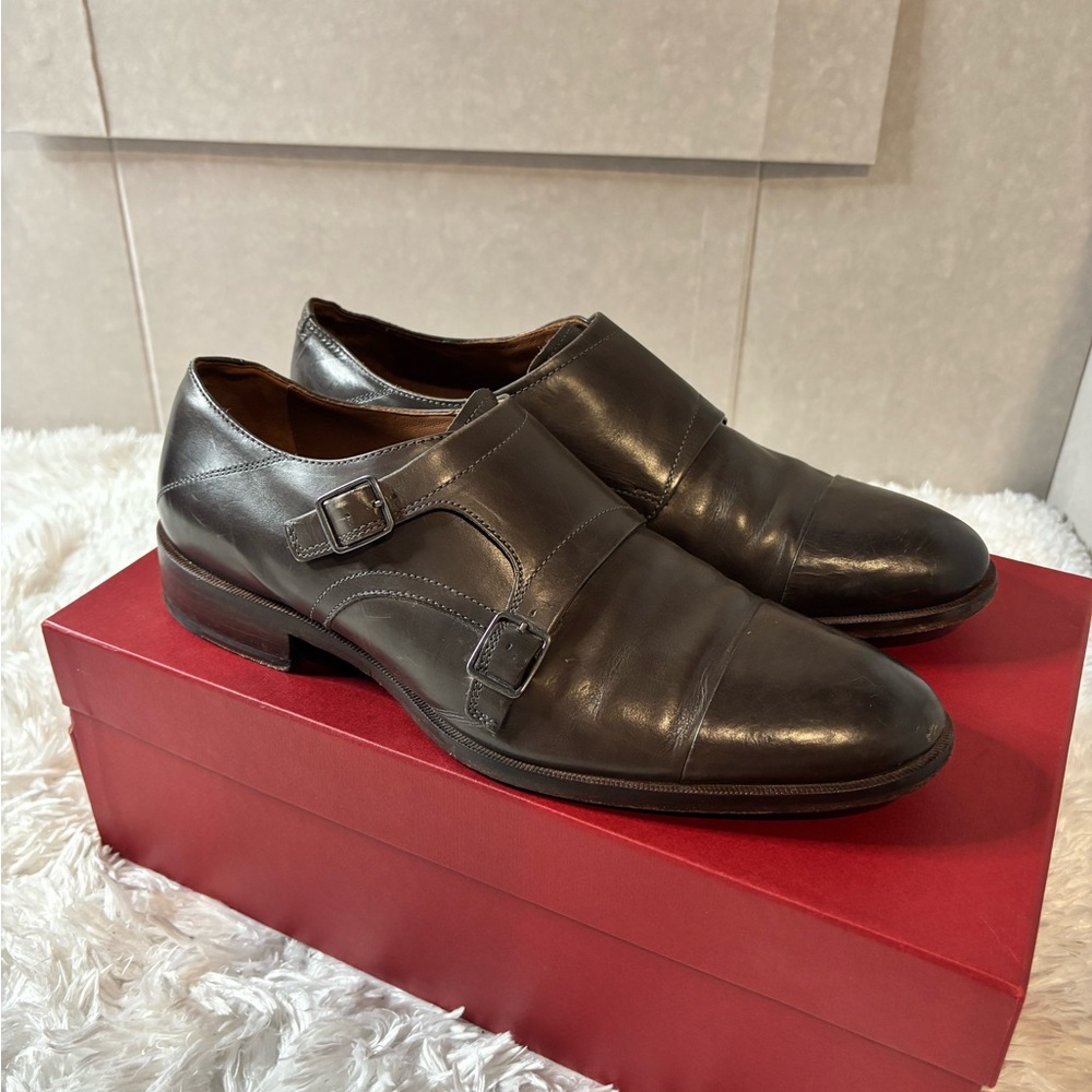 Johnston & Murphy Brown Oxford Shoes Sleek Formal Elegance